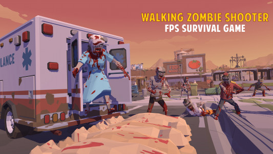 اسکرین شات بازی Dead War walking zombie games 3