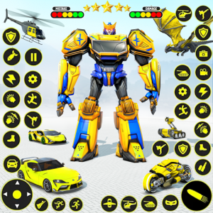 اسکرین شات برنامه Mech Robot Transforming Games 1