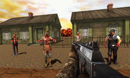 اسکرین شات بازی Zombie Survival Shooting Games 2