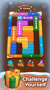 اسکرین شات 3 بازی Color Block Puzzle: 3D Jam