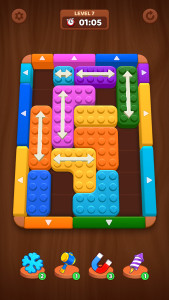 اسکرین شات 3 بازی Color Block Puzzle: 3D Jam