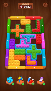 اسکرین شات 2 بازی Color Block Puzzle: 3D Jam