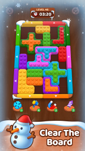 اسکرین شات 2 بازی Color Block Puzzle: 3D Jam