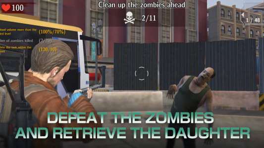 اسکرین شات بازی DEAD TRIANGLE：Zombie Games 4
