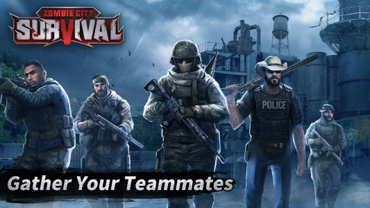 اسکرین شات 1 بازی Zombie City : Shooting Game