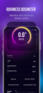 اسکرین شات 3 برنامه Decibel Meter : dB Sound Level