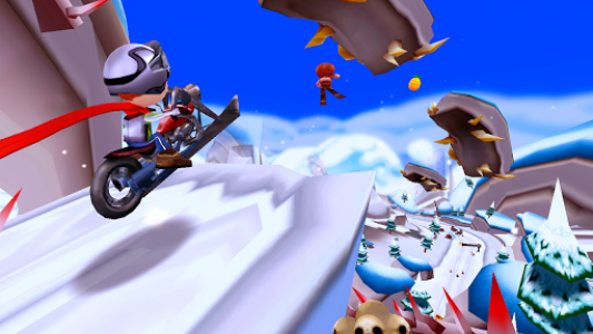 اسکرین شات بازی Skiing Fred 4