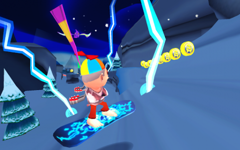 اسکرین شات بازی Skiing Fred 8