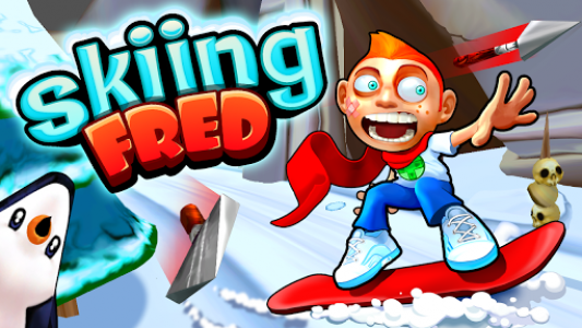 اسکرین شات بازی Skiing Fred 1