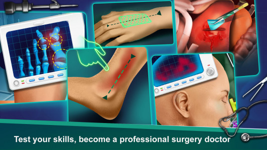 اسکرین شات بازی Hospital Surgery Simulator : Doctor Operation Game 2
