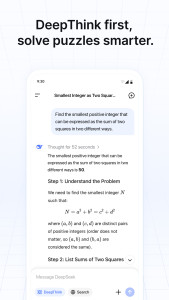اسکرین شات 4 برنامه DeepSeek - AI Assistant