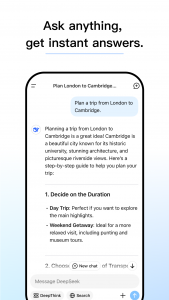 اسکرین شات برنامه DeepSeek - AI Assistant 2