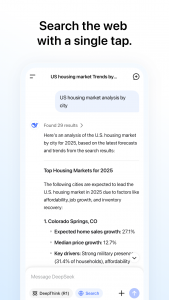 اسکرین شات 3 برنامه DeepSeek - AI Assistant