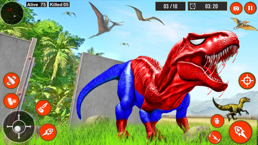 اسکرین شات بازی Real Dino Hunter 3D Gun Games 3