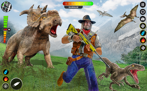 اسکرین شات بازی Real Dino Hunter 3D Gun Games 4