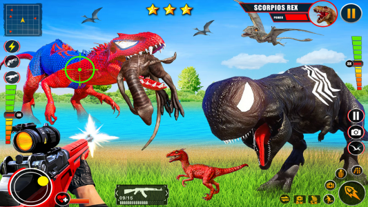 اسکرین شات بازی Real Dinosaur Hunter Gun Games 6