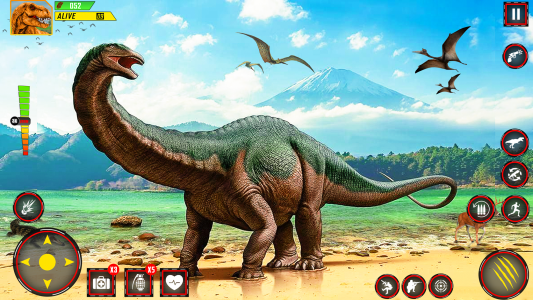 اسکرین شات بازی Real Dinosaur Hunter Gun Games 3