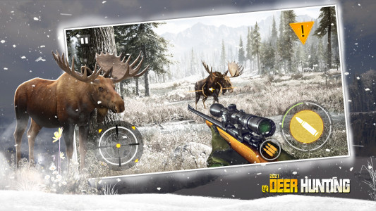 اسکرین شات 1 بازی Deer Hunting: 3D shooting game