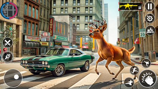 اسکرین شات بازی Deer Simulator 3D Open World 2