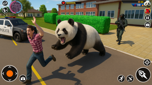 اسکرین شات 2 بازی Mini Panda Family Fun Games 3D