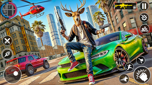 اسکرین شات بازی Deer Simulator 3D Open World 3