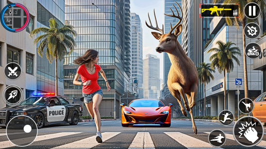 اسکرین شات بازی Deer Simulator 3D Open World 4