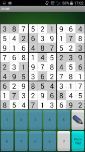 اسکرین شات بازی Sudoku classico 4
