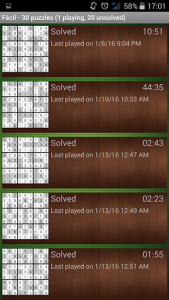اسکرین شات بازی Sudoku classico 3