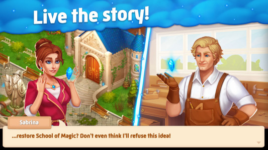 اسکرین شات 3 بازی Spellmind: Match 3 Game