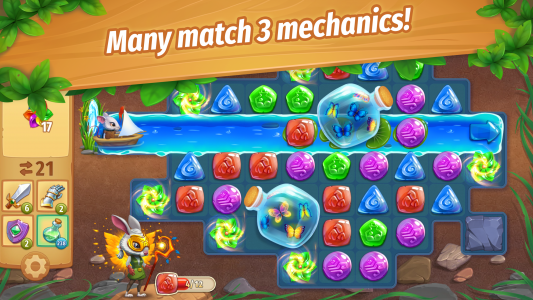 اسکرین شات 6 بازی Strongblade: Match 3 Game
