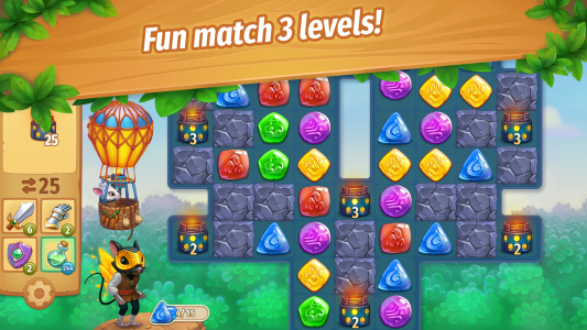 اسکرین شات 2 بازی Strongblade: Match 3 Game