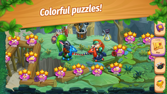 اسکرین شات 4 بازی Strongblade: Match 3 Game