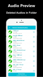 اسکرین شات 4 برنامه Deleted Audio Recovery