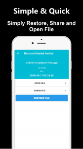 اسکرین شات 6 برنامه Deleted Audio Recovery