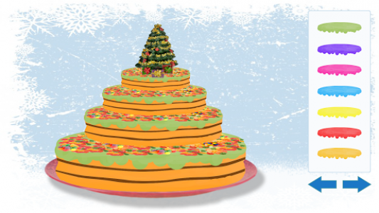 اسکرین شات بازی Yummy Merry Christmas Party Cake - Girls Games 3