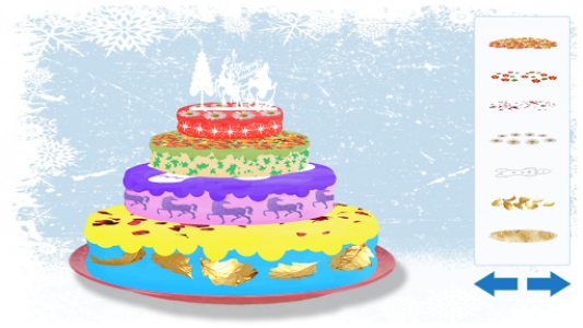 اسکرین شات بازی Yummy Merry Christmas Party Cake - Girls Games 6