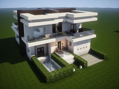 اسکرین شات برنامه New Modern House For Minecraft 2
