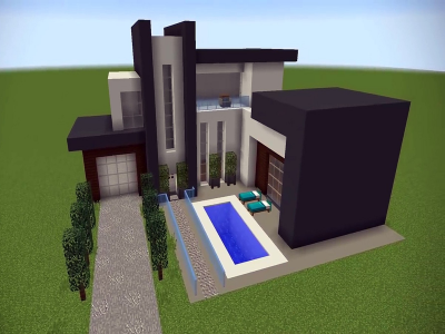 اسکرین شات برنامه New Modern House For Minecraft 5