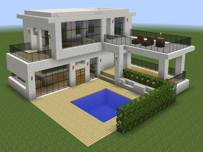 اسکرین شات برنامه New Modern House For Minecraft 3