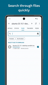 اسکرین شات برنامه Flud - Torrent Downloader 5