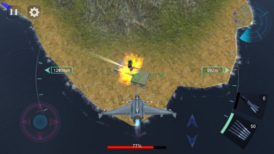 اسکرین شات بازی نبرد عقاب ها : بازی نبرد جنگنده ها 4