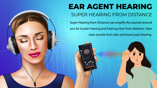 اسکرین شات 1 برنامه Ear Scout Live : Super Hearing