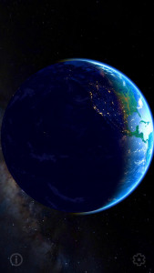 اسکرین شات برنامه 3D Earth & Real Moon 6