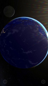 اسکرین شات برنامه 3D Earth & Real Moon 4