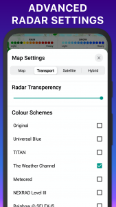 اسکرین شات برنامه RAIN RADAR - weather radar 4