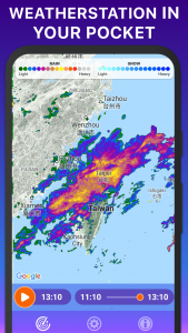 اسکرین شات برنامه RAIN RADAR - weather radar 6