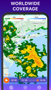 اسکرین شات برنامه RAIN RADAR - weather radar 5