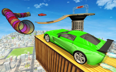 اسکرین شات بازی Racing Car Stunts On Impossible Tracks: Free Games 1
