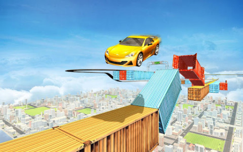 اسکرین شات بازی Racing Car Stunts On Impossible Tracks: Free Games 6