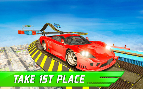 اسکرین شات 1 بازی Racing Car Stunts: Crazy Track